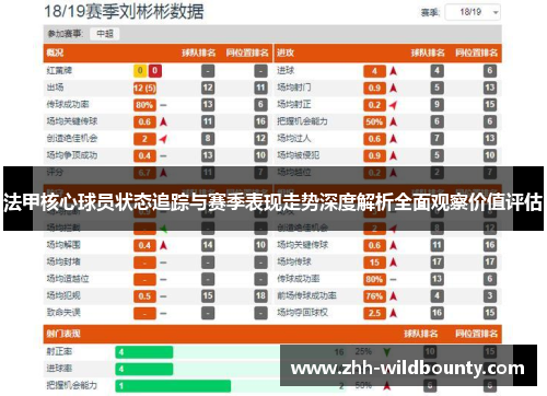 法甲核心球员状态追踪与赛季表现走势深度解析全面观察价值评估